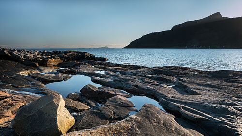 Abendstimmung am Veidmannsfjord