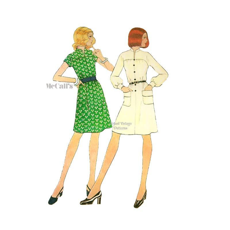 chinese dress ladies Assembly Line Barrel Sleeve Dress Pattern, Sweden – Lakes Makerie main image 0