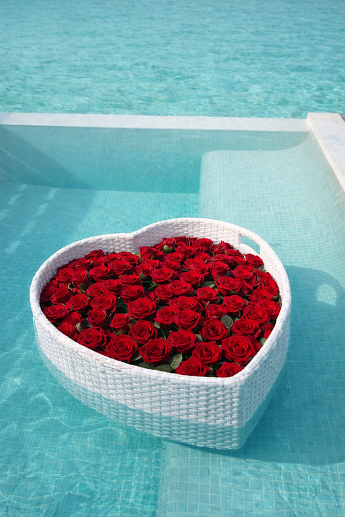 Floral Heart Water Feature