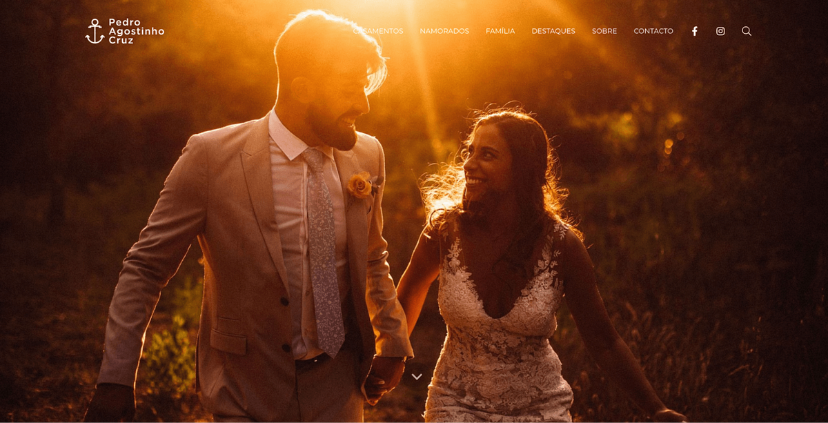 Portfólio de fotografia de casamento Pedro Agostinho