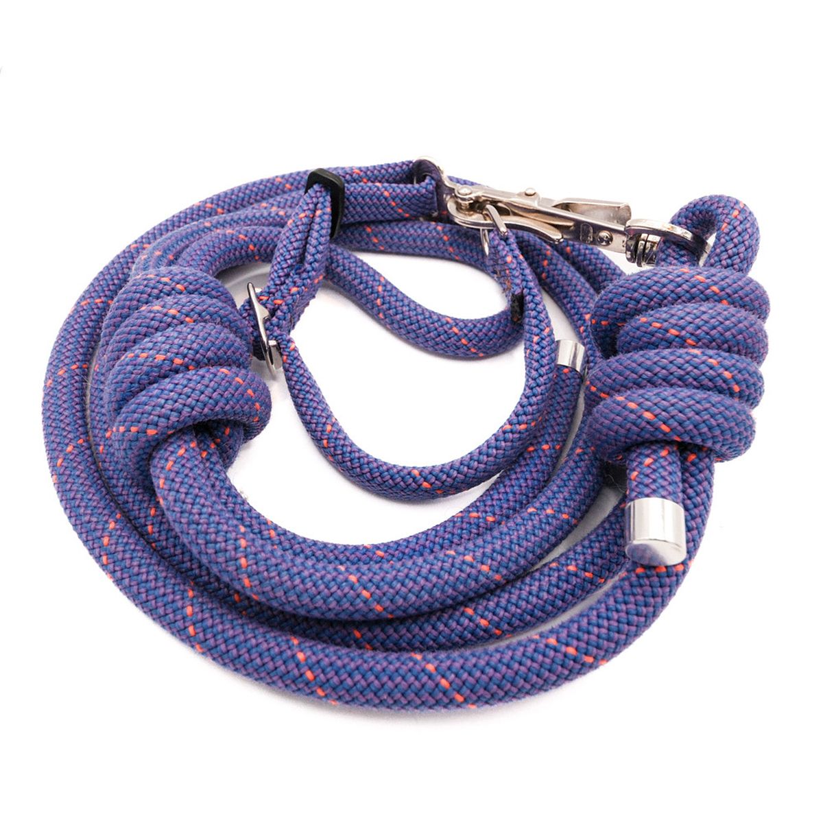 SwiftRelease™ Agility Lead + Collar - Upcycled Purple w/ Pink Accents