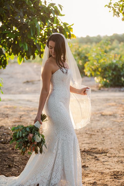 Savannah wedding photography bride portrait