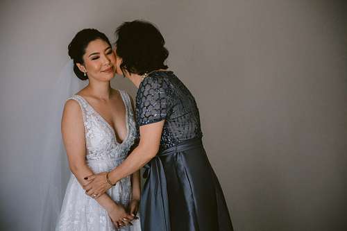 Bride Getting Ready