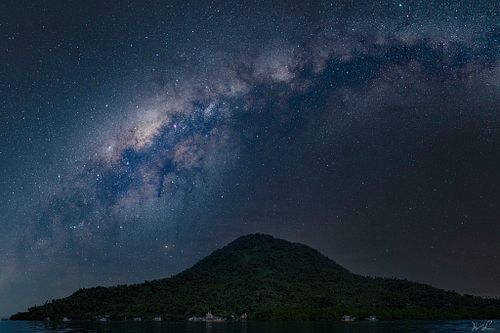 Milky Way Setting over Manado Tua