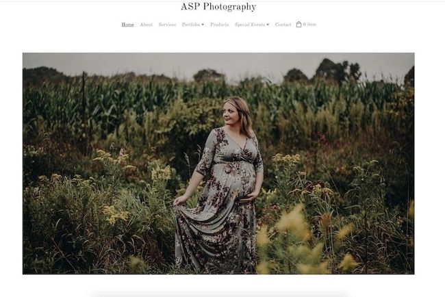 Portfolio de photographie ASP