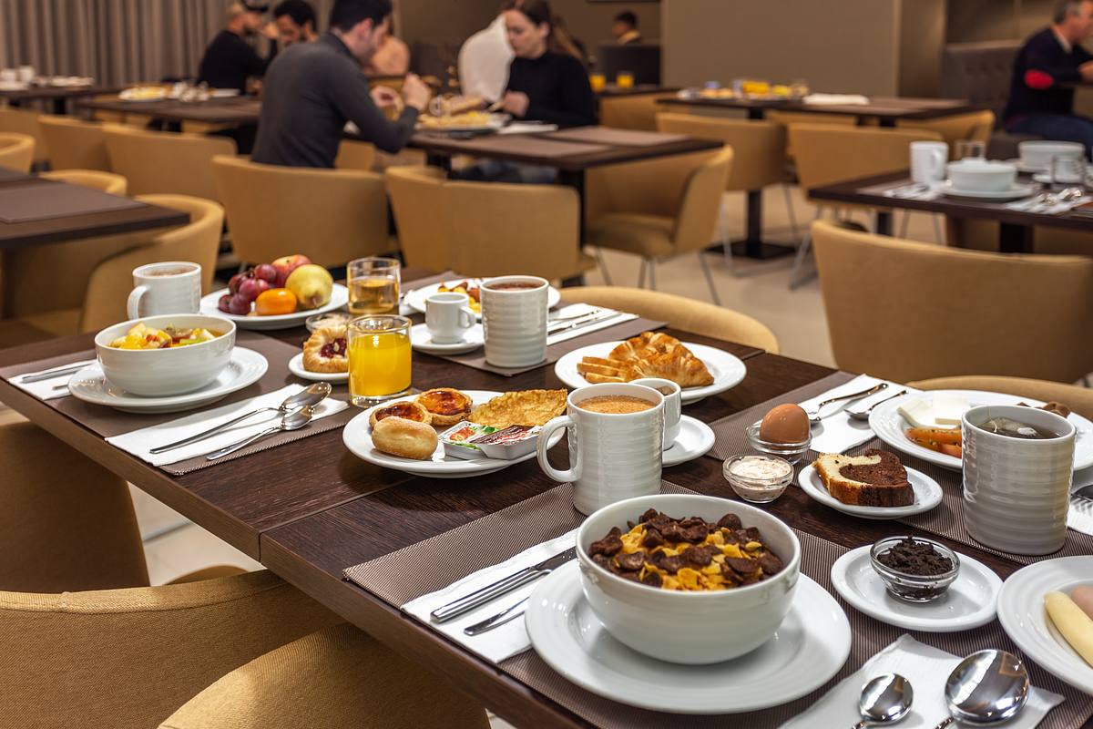 pequeno-almo&ccedil;o do Empire Marqu&ecirc;s Hotel