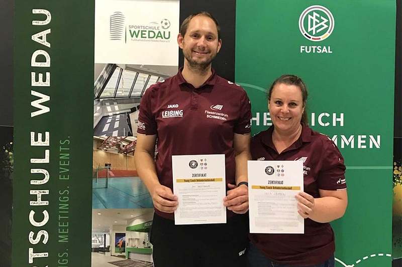 Tandem Young Coach-Ausbildung: Inga und Jan