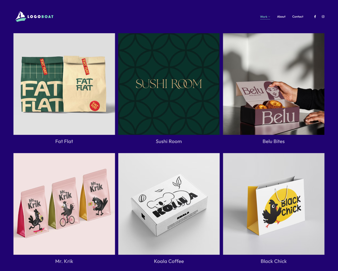 Logo Boat Design Portfolio