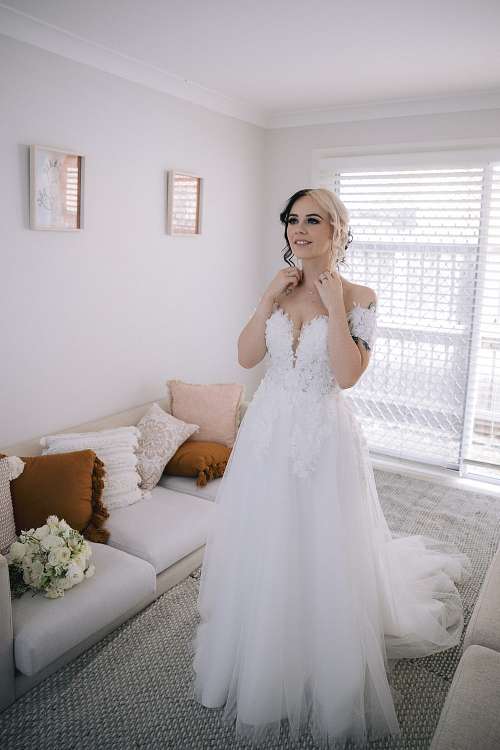 Bride Getting Ready