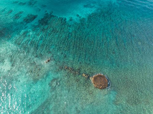 Struktur des Küste Candi Dasas