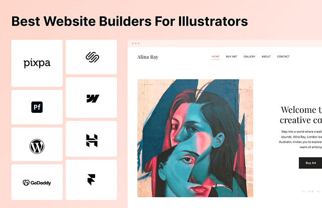 12 Best Website Builders for Illustrators